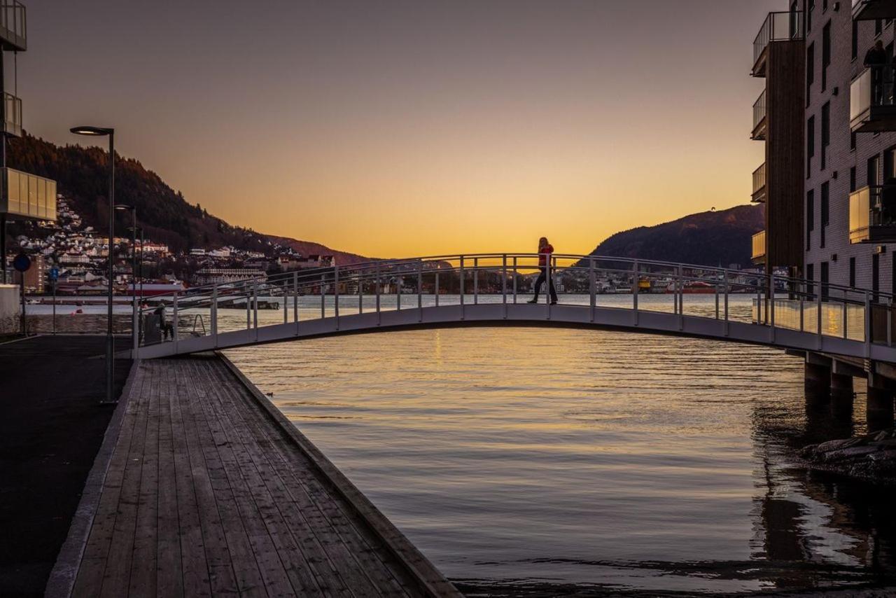 New Penthouse Apartment With Sea View In Bergen Centrum المظهر الخارجي الصورة